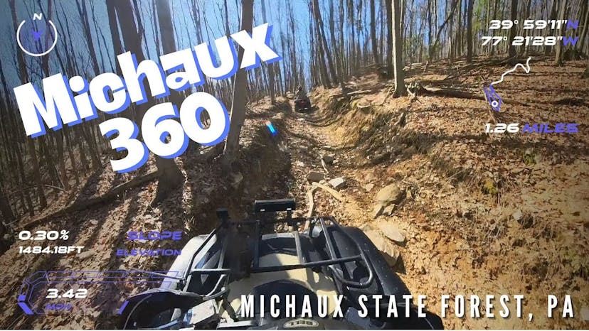Michaux State Forest, PA 360 #insta360 video