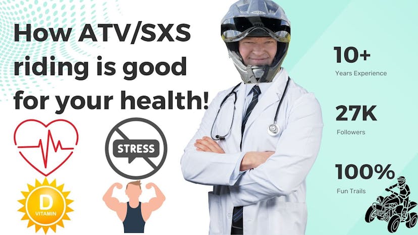 How ATV/SXS Riding is Good for Your Health!