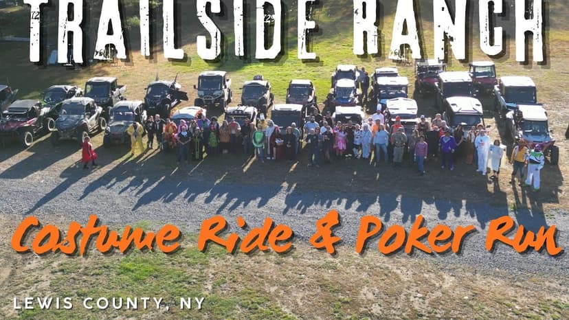 Trailside Ranch, NY Costume Ride and Poker Run!