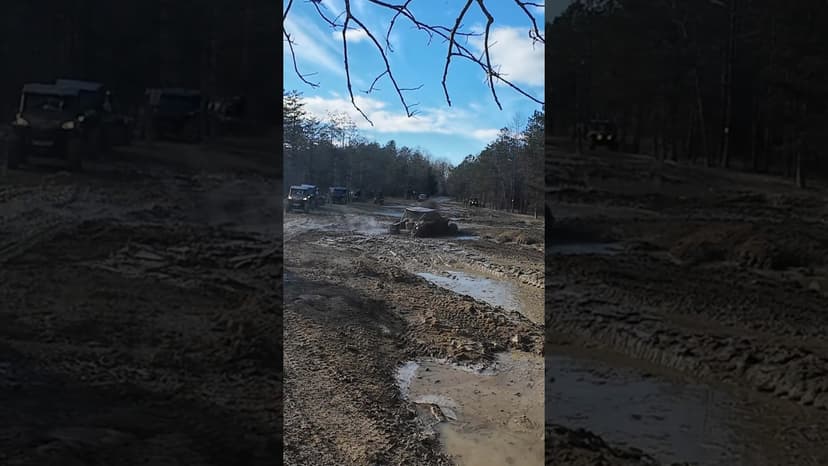 #shorts Honda Talon stuck. Mud Road, AOAA