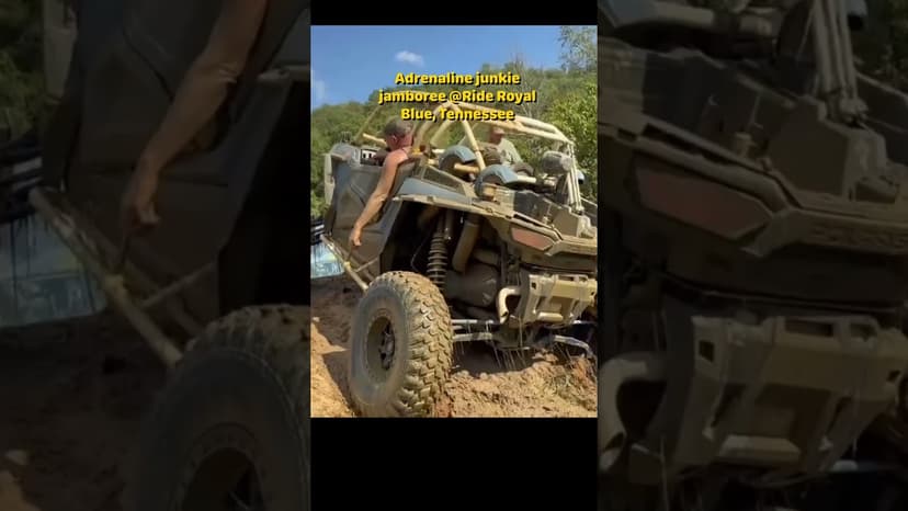 #shorts slight tire adjustment at Adrenaline Junkie Jamboree, Ride Royal Blue, Tennessee