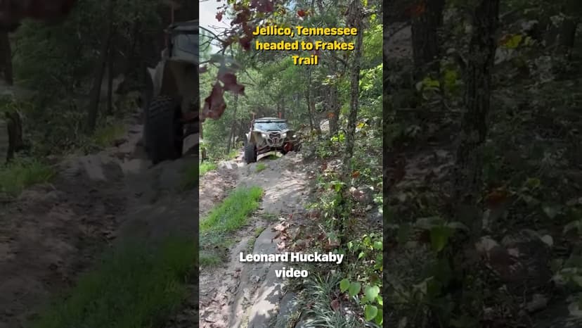 #shorts Jellico, TN headed to Frakes trail. Video by Leonard Huckaby
