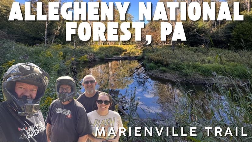 How big is this place? Marienville Trails, PA Review - Allegheny National Forest