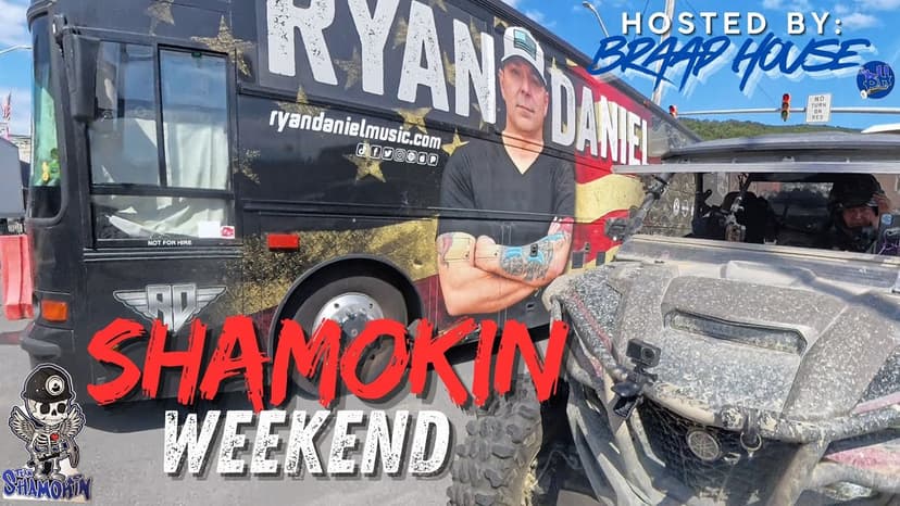 Shamokin PA Weekend - Hosted by Braap House, Ryan Daniel performs & VIP Ride!