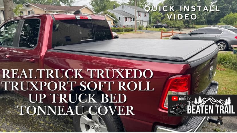 RealTruck TruXedo TruXport Soft Roll Up Truck Bed Tonneau Cover