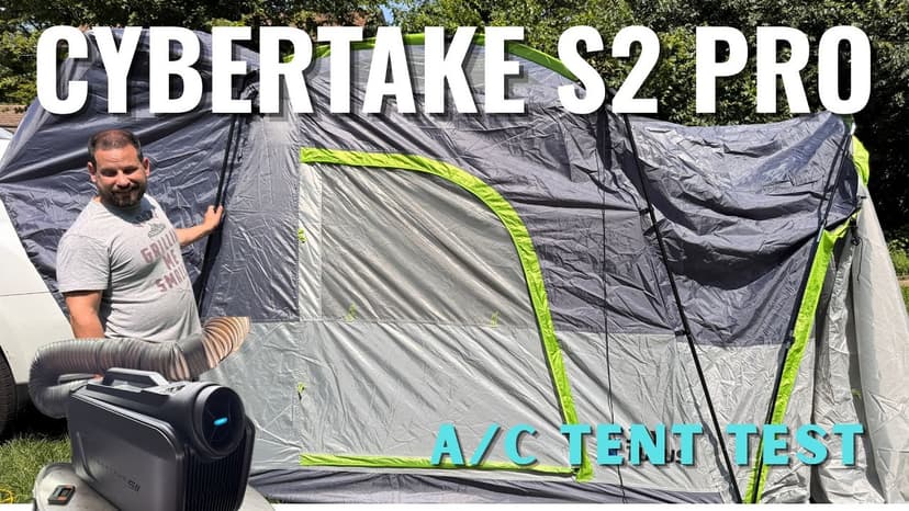 CyberTake S2 Pro Portable A/C Tent Test