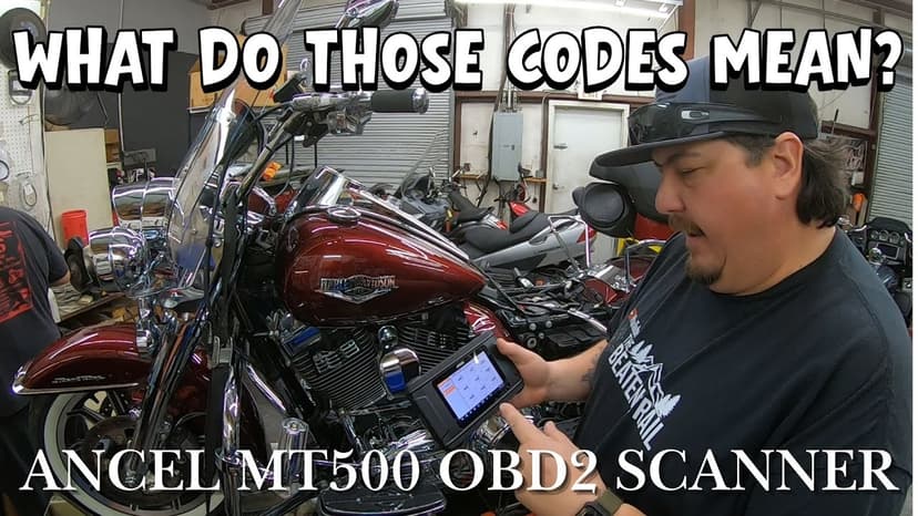 Ancel MT500 Diagnostic PRO Motorcycle, UTV, SXS, OBD2 Scanner - unboxing and testing