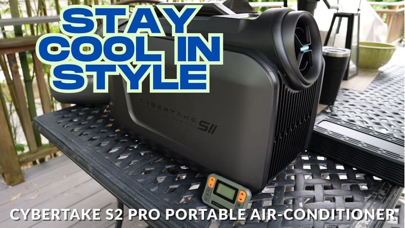 Cybertake S2 Pro Portable A/C Unit Unboxing and Testing - Part 1