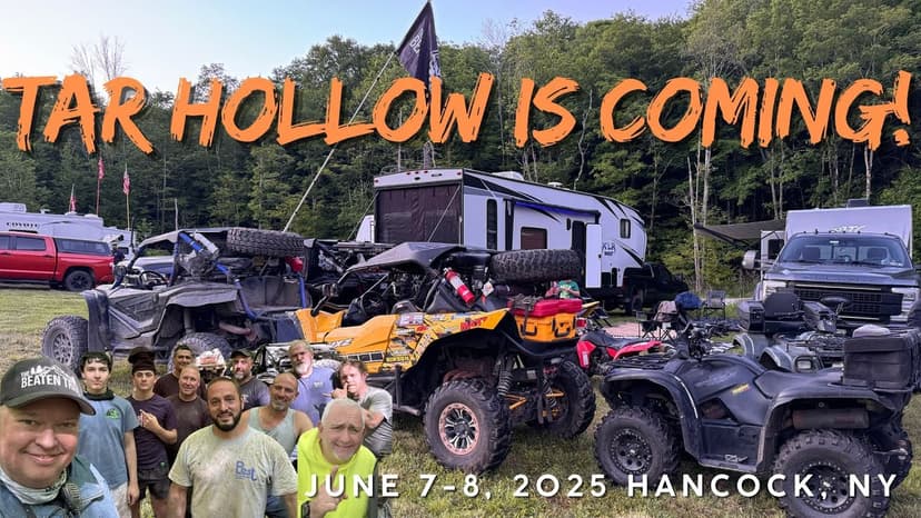 Tar Hollow Is Coming! Ride review ATV Ride, Hancock, NY