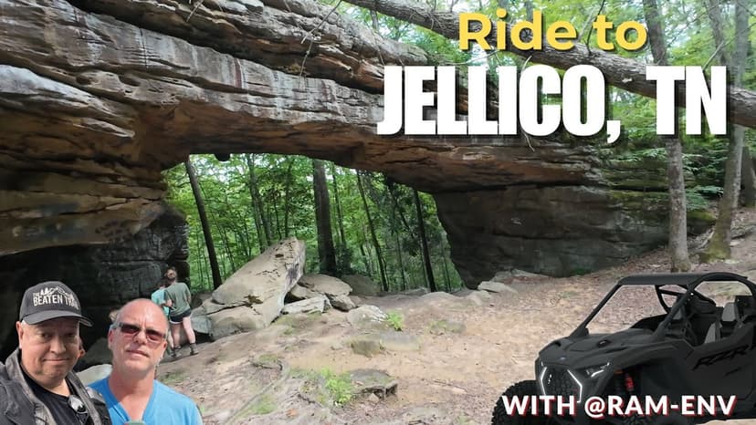 Ride to Jellico, TN - Caves, Arches and more!