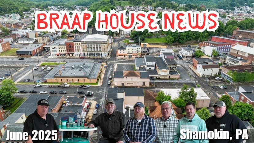 Braap House Interviews - Shamokin, PA - Motorsports, AirBNB, Review and more!